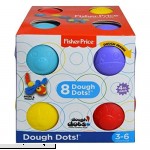 Fisher-Price Modeling Dough 8 Pack 8 Red Blue Yellow Purple 4 oz  B07611XP37